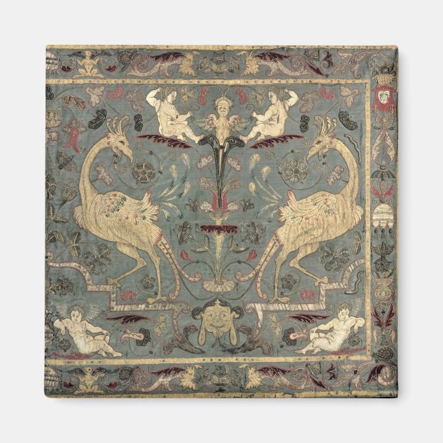 Aimant Valance of Renaissance design, 17th century (silk) (Devant)