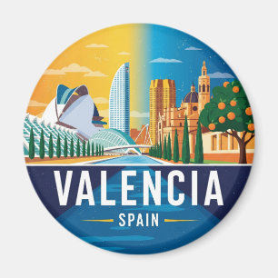 Aimant Valencia Espagne Voyage