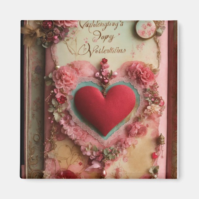 Aimant valentine caerd (Devant)