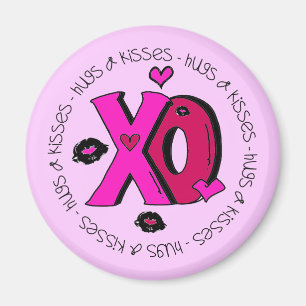 Aimant Valentine Hugs et baisers