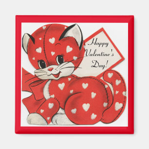 Aimant Valentine Kitty