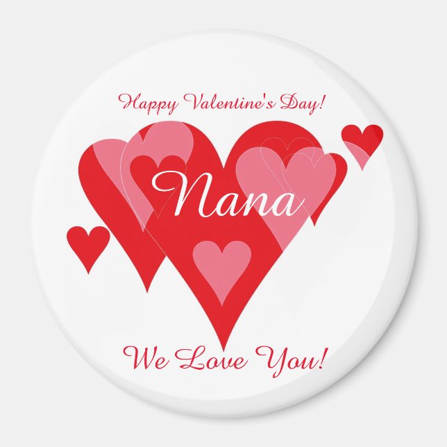 Aimant Valentines by Janz for Nana Large (Devant)