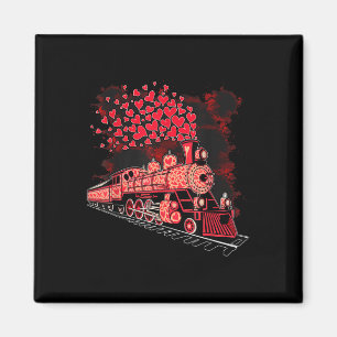 Aimant Valentines Chemin de fer de jour Heart Toddler Boy