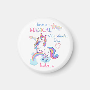 Aimant Valentine's Day Unicorn Pink Magical