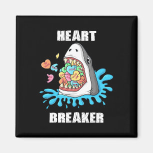 Aimant Valentines Jour Requin Coeur briseur Amusants Garç