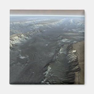 Aimant Valles Marineris, le canyon grand de Mars