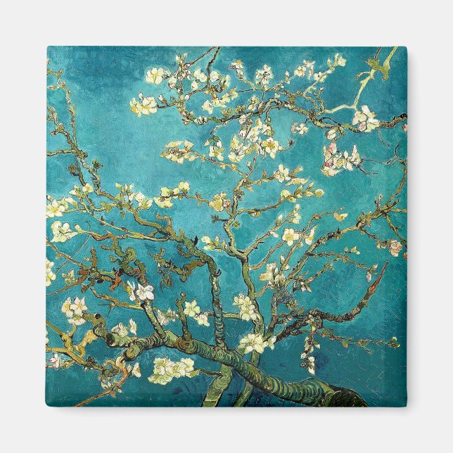 Aimant Van Gogh Almond Blossoms Impressionnisme Classique (Devant)