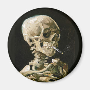 Aimant Van Gogh - Tête de squelette