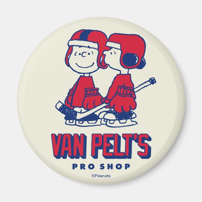 Aimant Van Pelt's Hockey Club Pro Shop (Devant)
