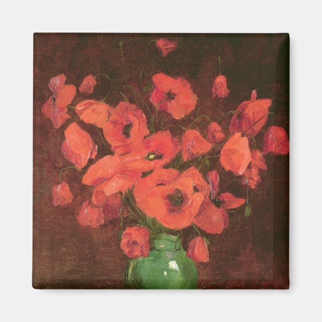 Aimant Vase de fleurs 2 (Devant)