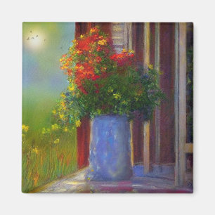 Aimant Vase De Fleurs Rêves
