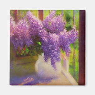 Aimant Vase de Lilacs