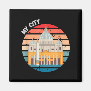 Aimant Vatican Rome Italie Ma ville Culture italienne
