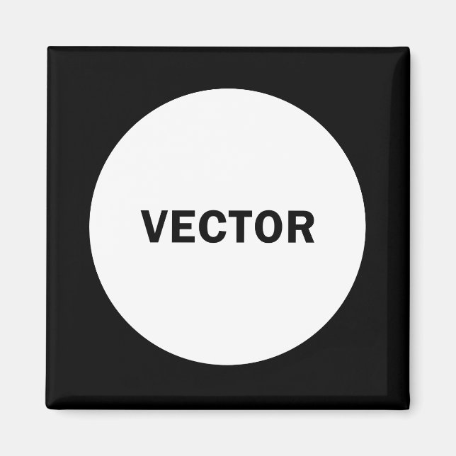 Aimant vecteur (Devant)