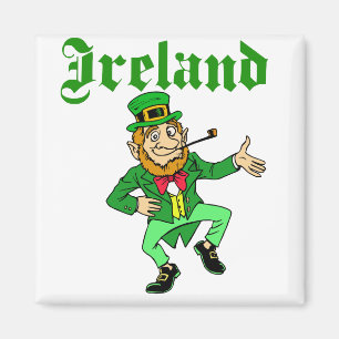 Aimant Vector - Leprechaun Irlande