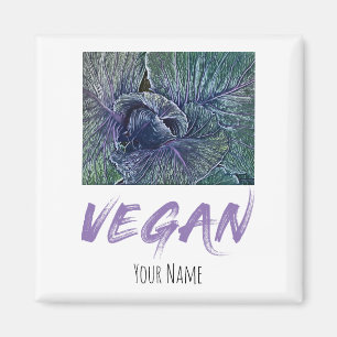 Aimant Vegan Red Cabbage