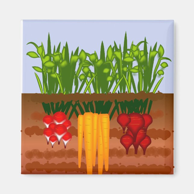 Aimant Veggie Garden (Devant)