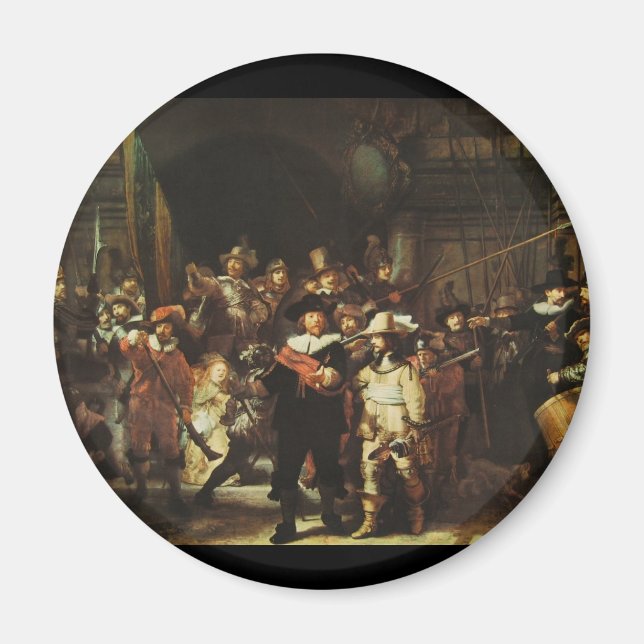 Aimant Veille nocturne (Devant)