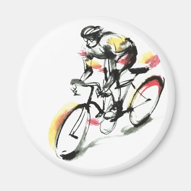 Aimant Vélo de route (Devant)