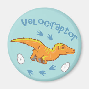 Aimant Velociraptor mou