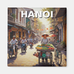 Aimant Vendeur rue Hanoi Vietnam