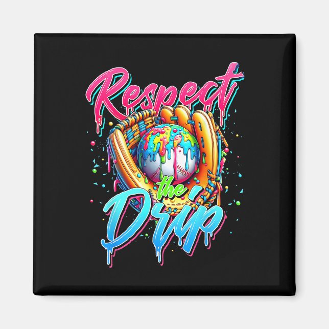 Aimant Vendre Drip Boys Ice Cream Drip Jeune Respect Le D (Devant)