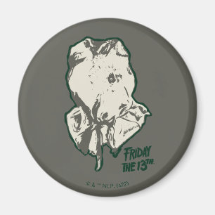 Aimant Vendredi 13   Jason Voorhees Burlap Sack
