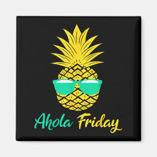 Aimant Vendredi Aloha Ananas Eté Fruit Ananas
