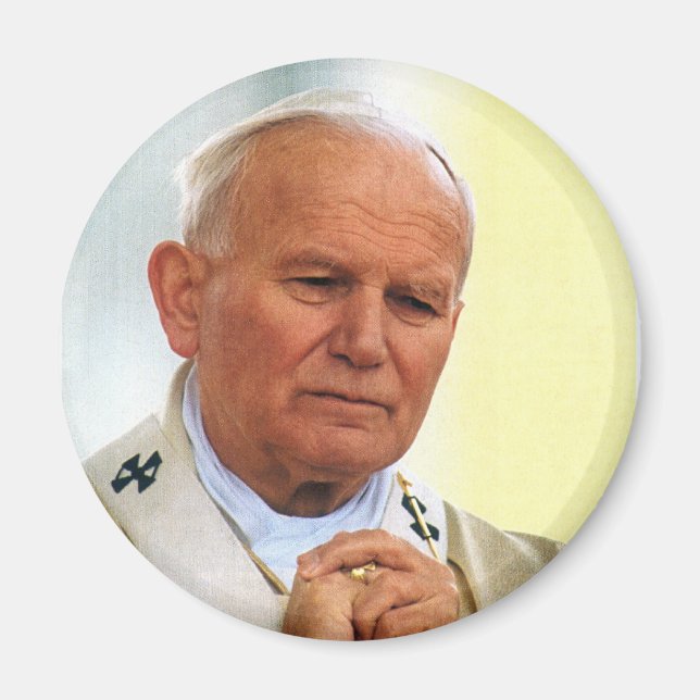 Aimant Vénérable Pape Jean-Paul II (Devant)