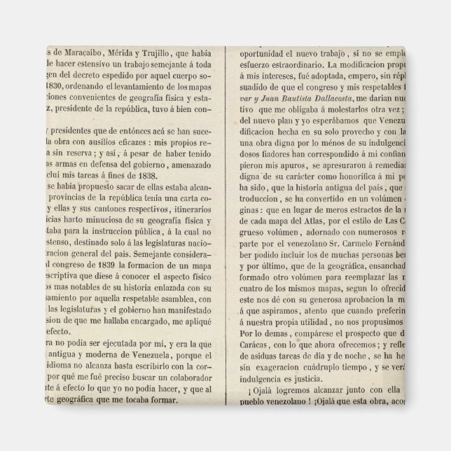 Aimant Venezuela (Devant)