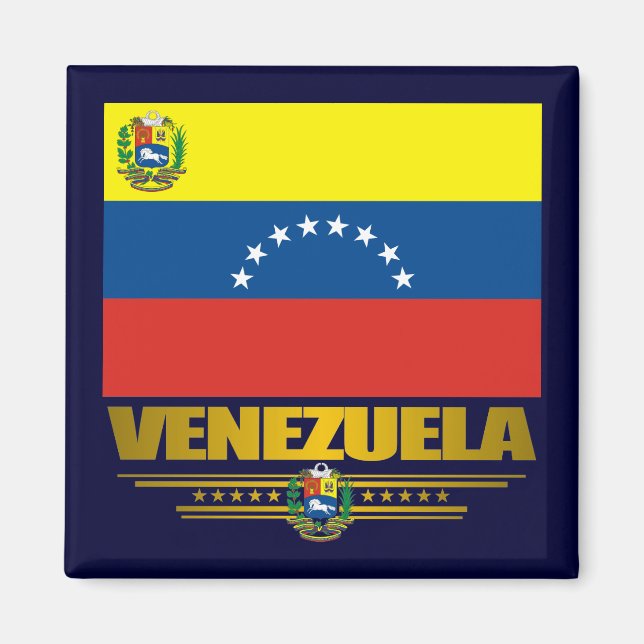 Aimant "Venezuela Pride" (Devant)
