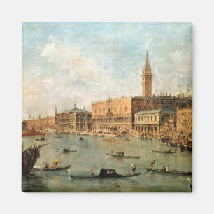 Aimant Venise : Le Palais des Doges et le Molo du Ba
