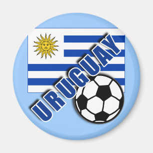 Aimant Ventilateur mondial de football URUGUAY