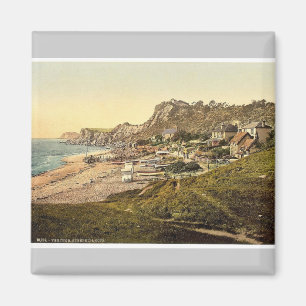 Aimant Ventnor, crique de Steephill, île de Wight, Ra de