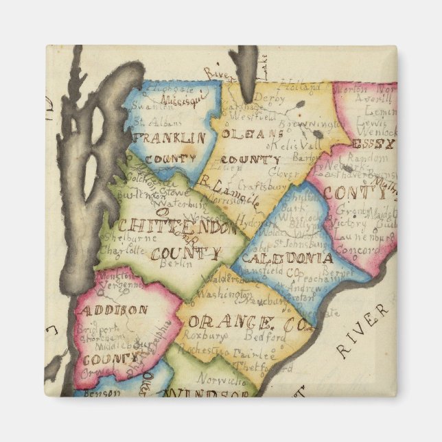 Aimant Vermont (Devant)