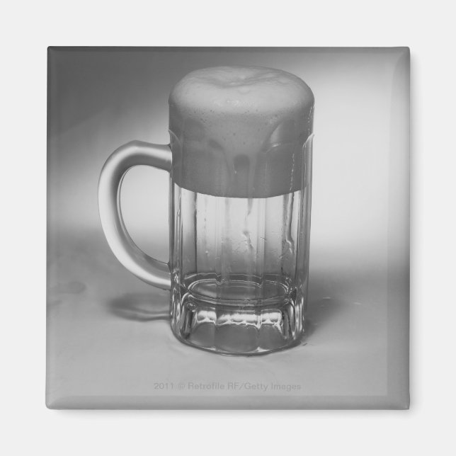 Aimant Verre à bière débordant (Devant)
