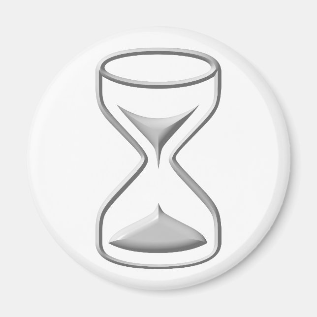 Aimant Verre horaire / Timer (Devant)