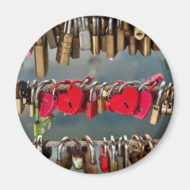 Aimant Verrouillages de l'amour (Devant)