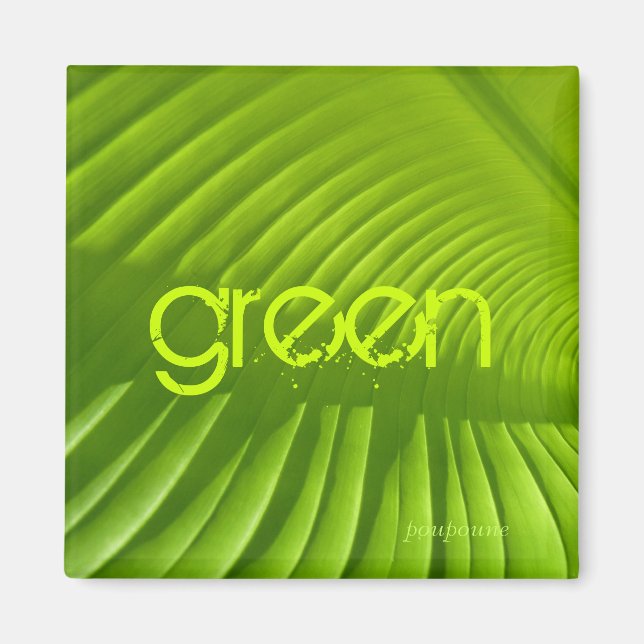 Aimant vert (Devant)