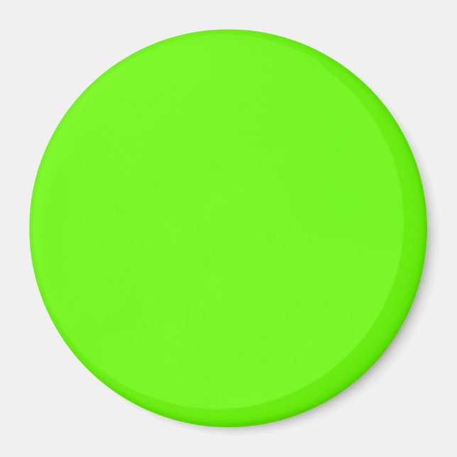 Aimant Vert clair (couleur solide) (Devant)