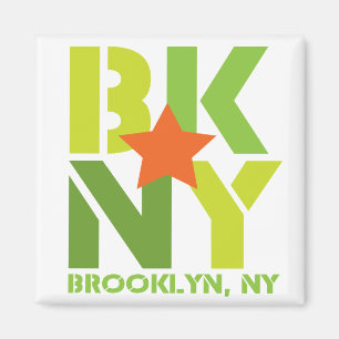 Aimant vert de BK Brooklyn