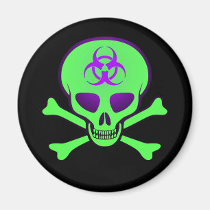 Aimant vert de crâne de Biohazard