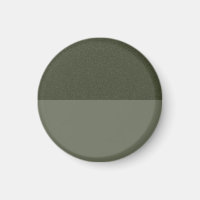 Aimant Vert Terreux Bicolore – Personnalisable