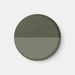 Aimant Vert Terreux Bicolore – Personnalisable