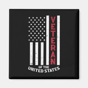 Aimant Vétéran Des États-Unis Flag Memorial Day
