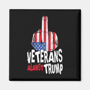 Aimant Vétérans contre Trump Vétérans militaires anti-Tru