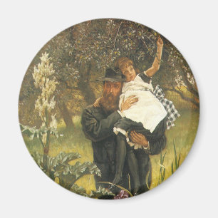 Aimant Veuf par Tissot, Portrait Artistique Victorien Vin