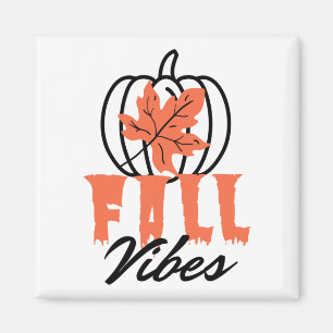 Aimant Vibes d'automne