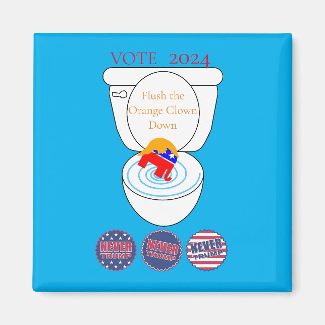 Aimant Vider Le Clown Orange Thunder_Cove (Devant)