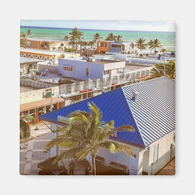 Aimant Vie sur la plage (Devant)